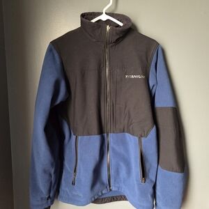 Columbia Men's Black and Blue Performance Jacket